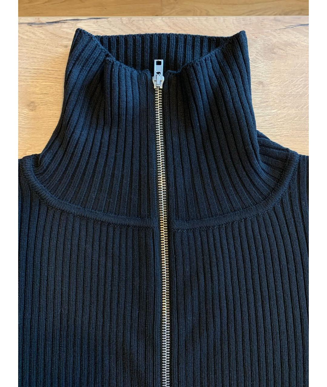 VETEMENTS Черный шерстяной кардиган, фото 7