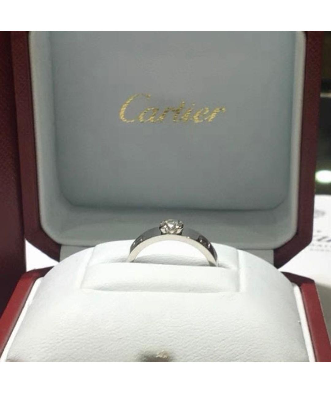 CARTIER Серебряное кольцо из белого золота, фото 3