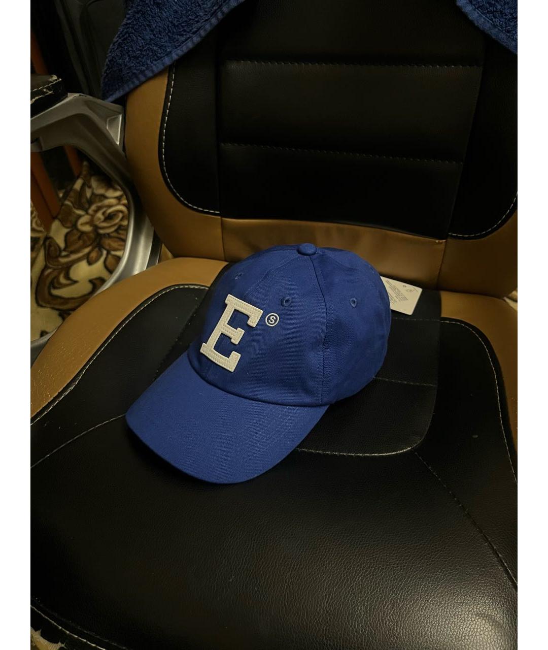 ETUDES Синяя хлопковая кепка/бейсболка, фото 8