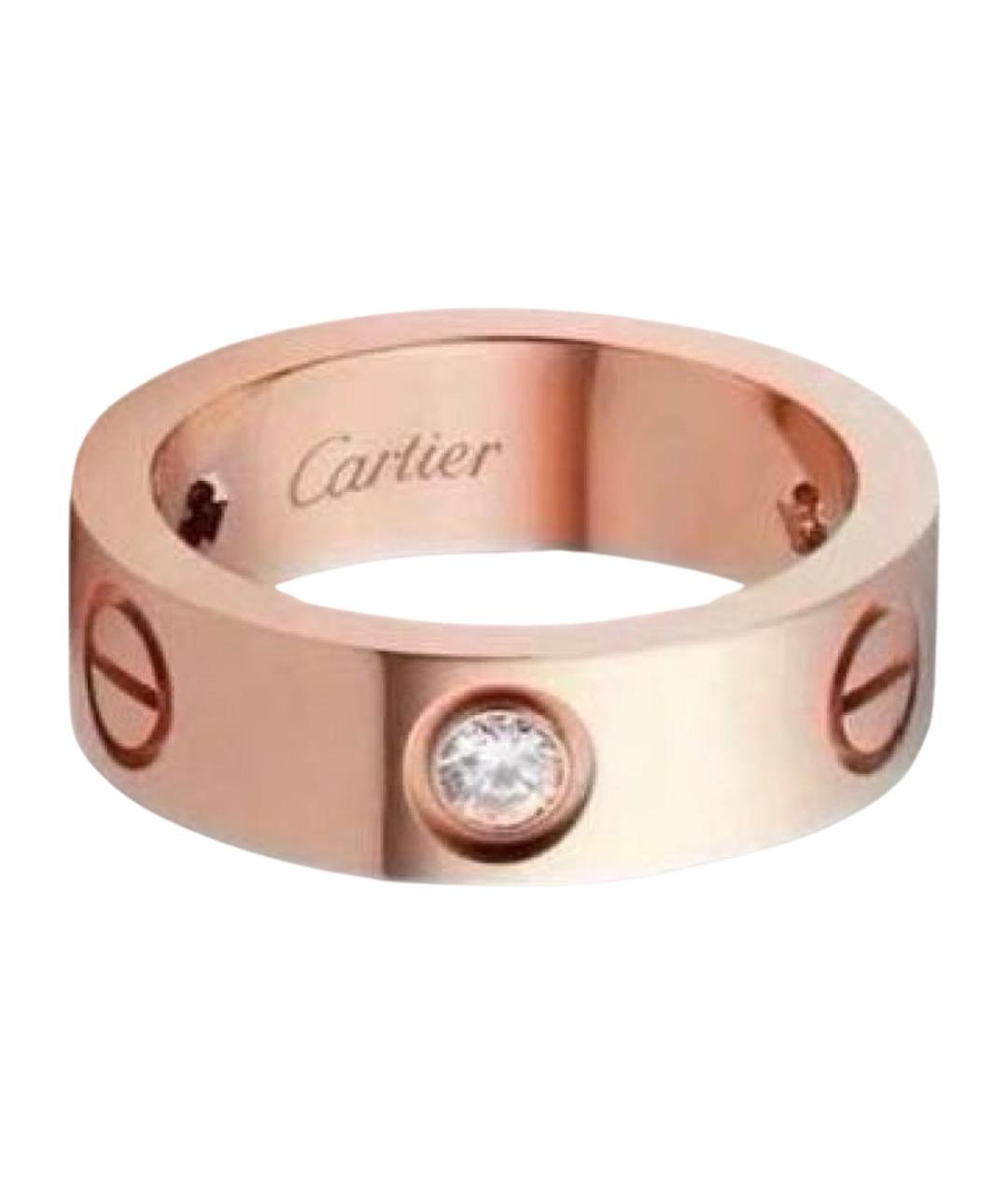 CARTIER Золотое кольцо из розового золота, фото 1
