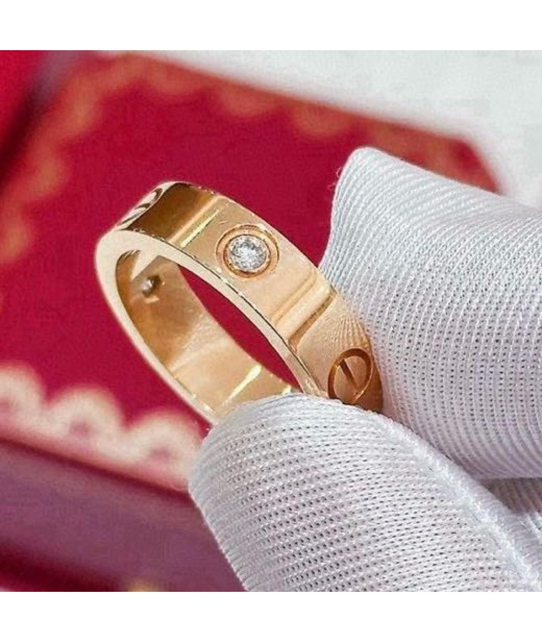 CARTIER Золотое кольцо из розового золота, фото 4