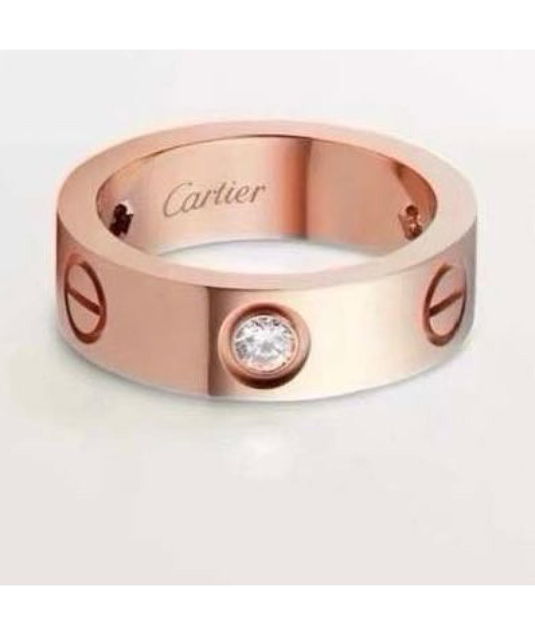 CARTIER Золотое кольцо из розового золота, фото 5