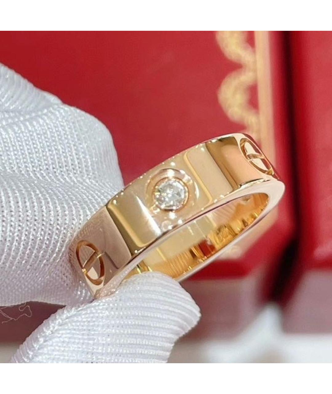 CARTIER Золотое кольцо из розового золота, фото 3