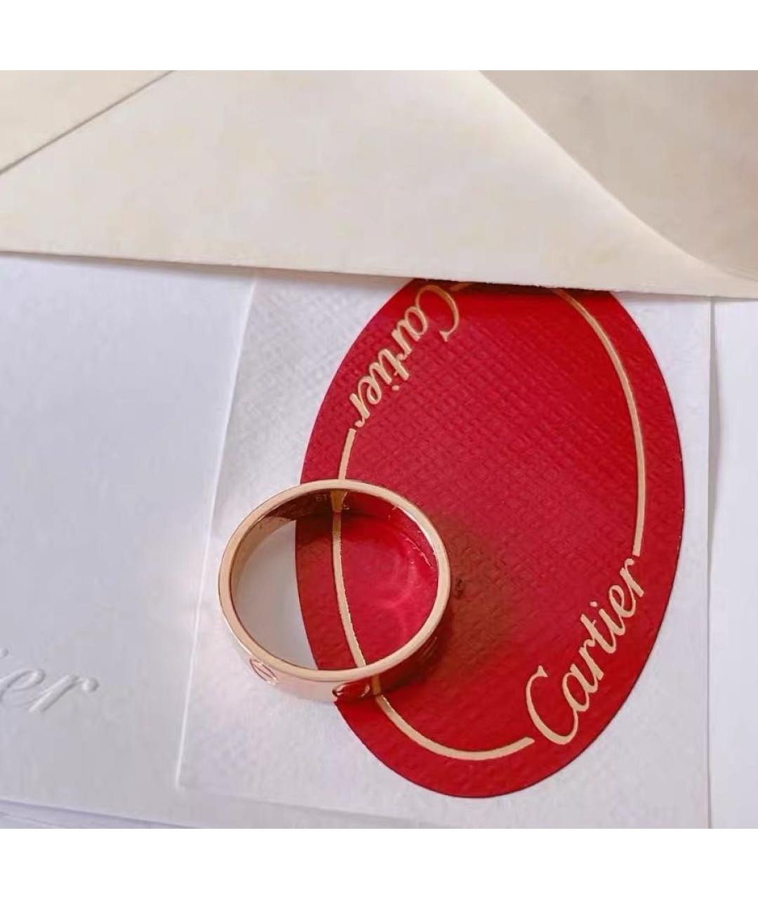 CARTIER Золотое кольцо из розового золота, фото 4