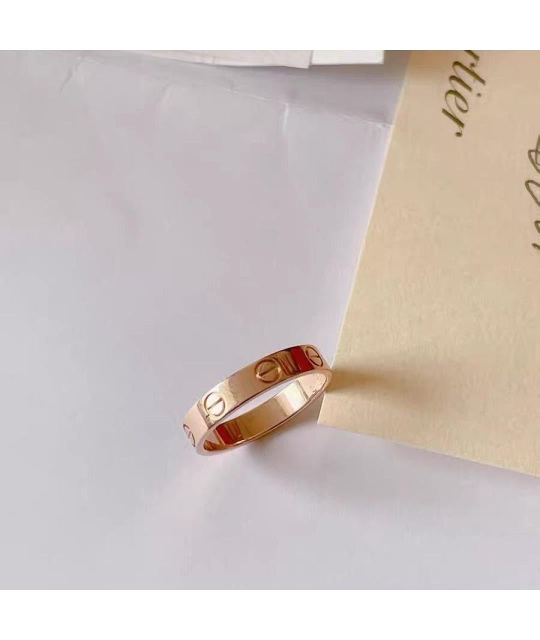 CARTIER Золотое кольцо из розового золота, фото 2