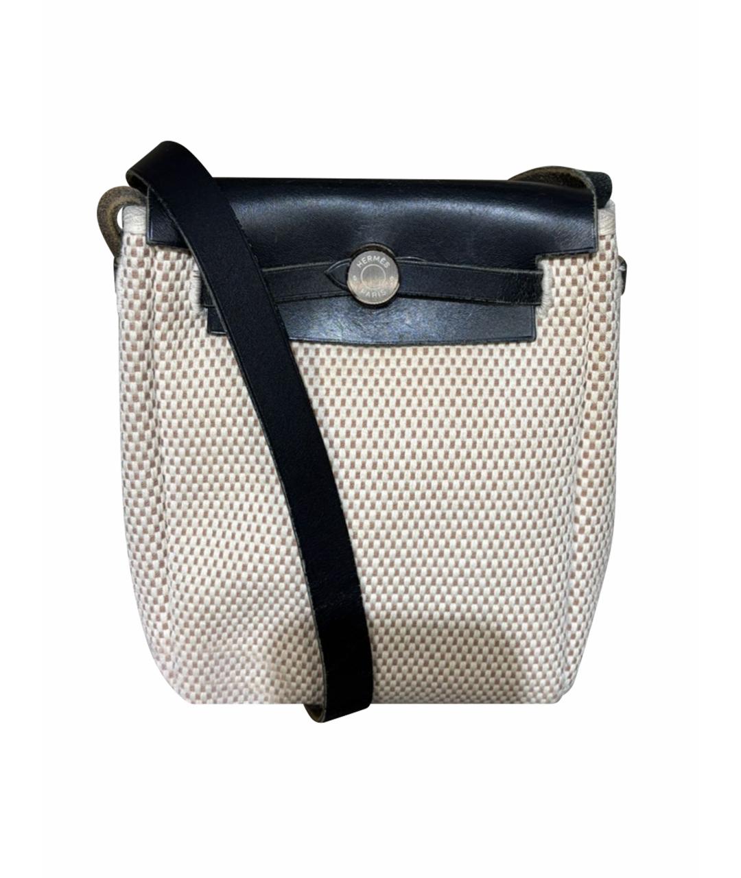 HERMES Тканевая сумка через плечо, фото 1