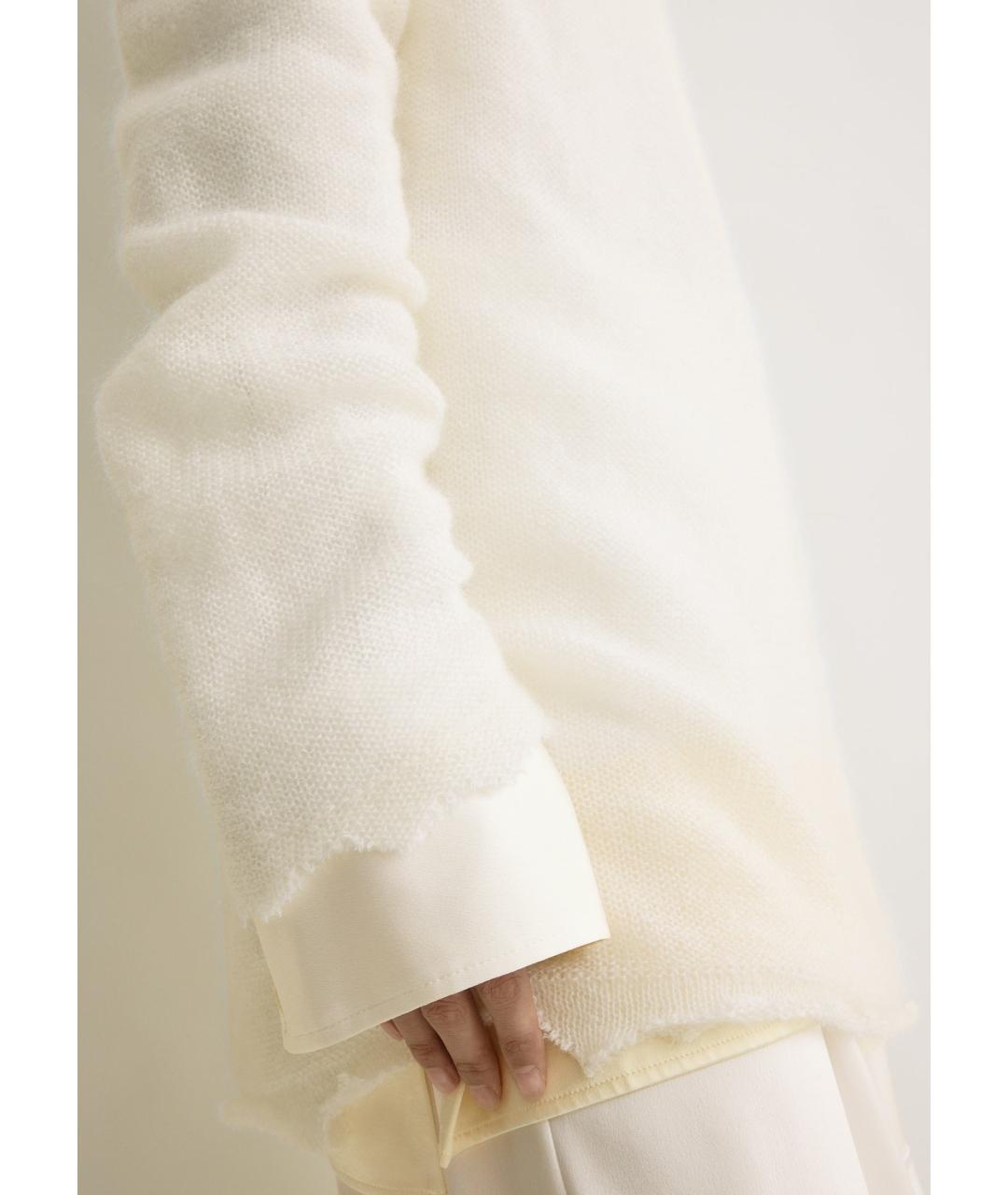 TOTEME Белый шерстяной джемпер / свитер, фото 6