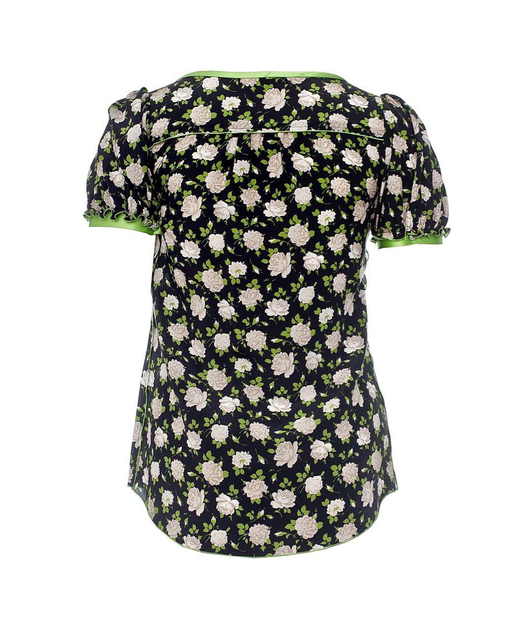 DOLCE&GABBANA Мульти шелковая блузы, фото 2