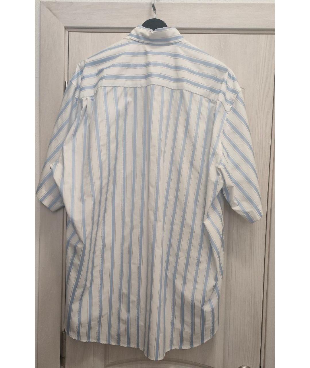 VETEMENTS Белая хлопковая кэжуал рубашка, фото 2