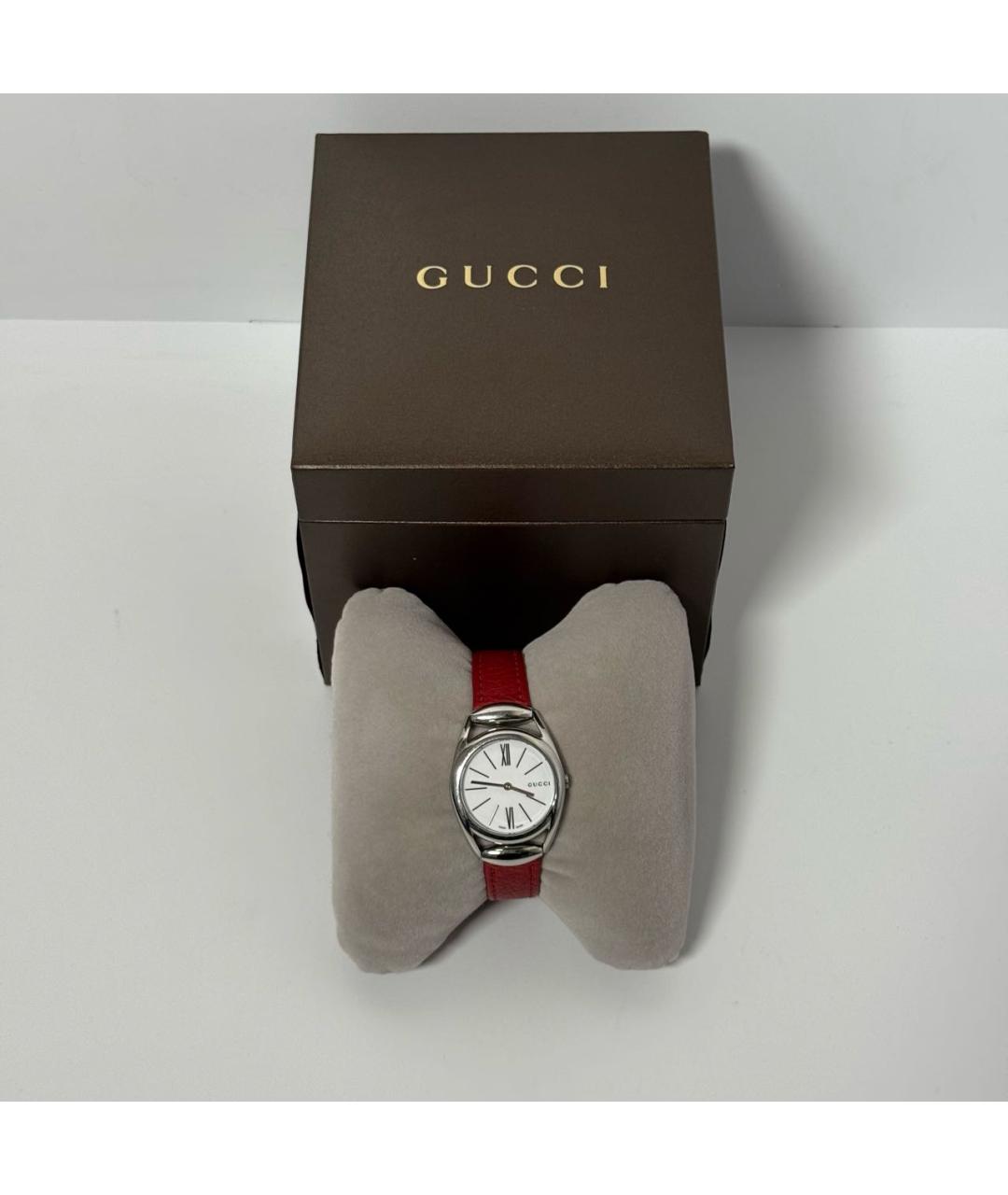 GUCCI Серые стальные часы, фото 4