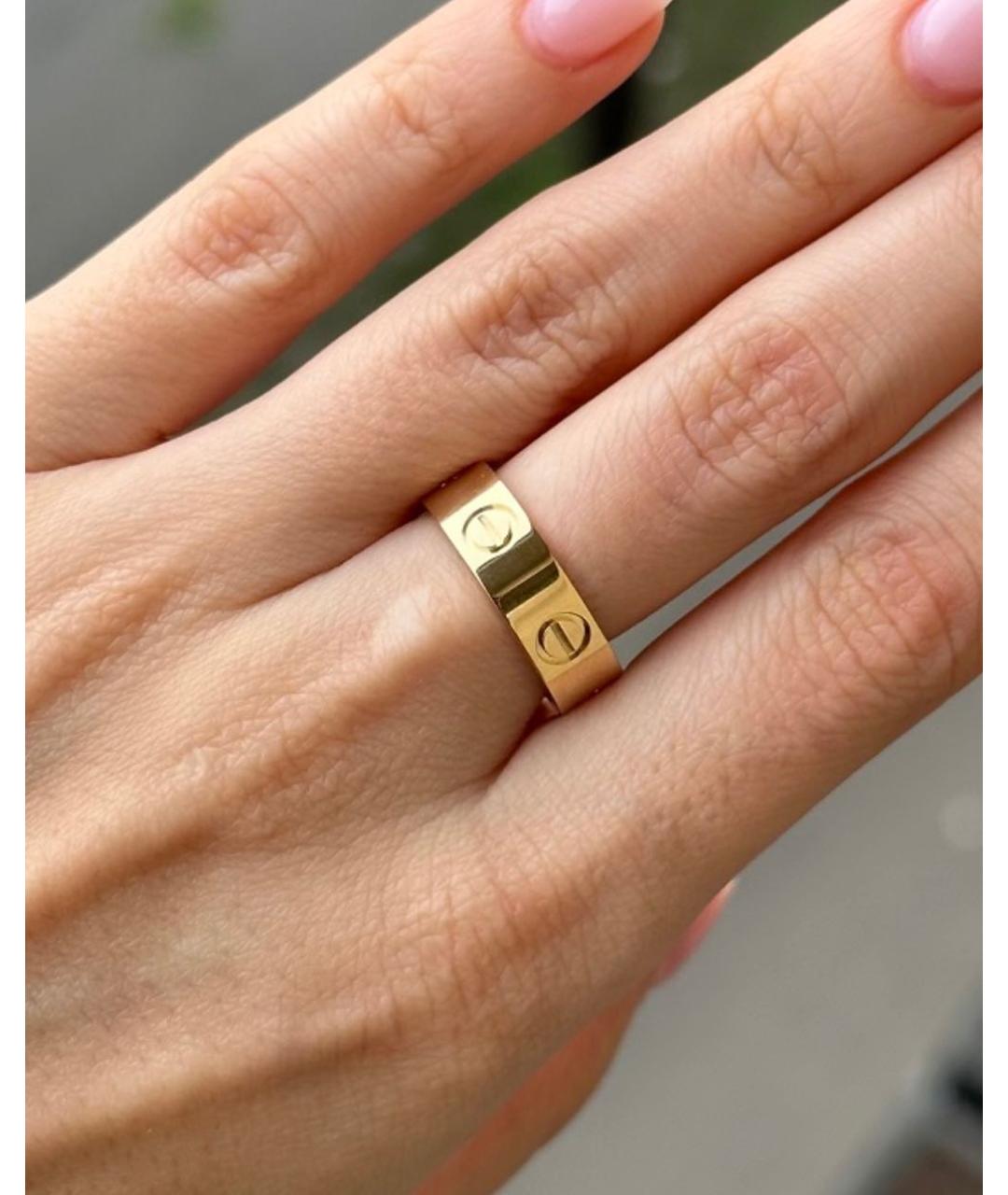 CARTIER Золотое кольцо из желтого золота, фото 2