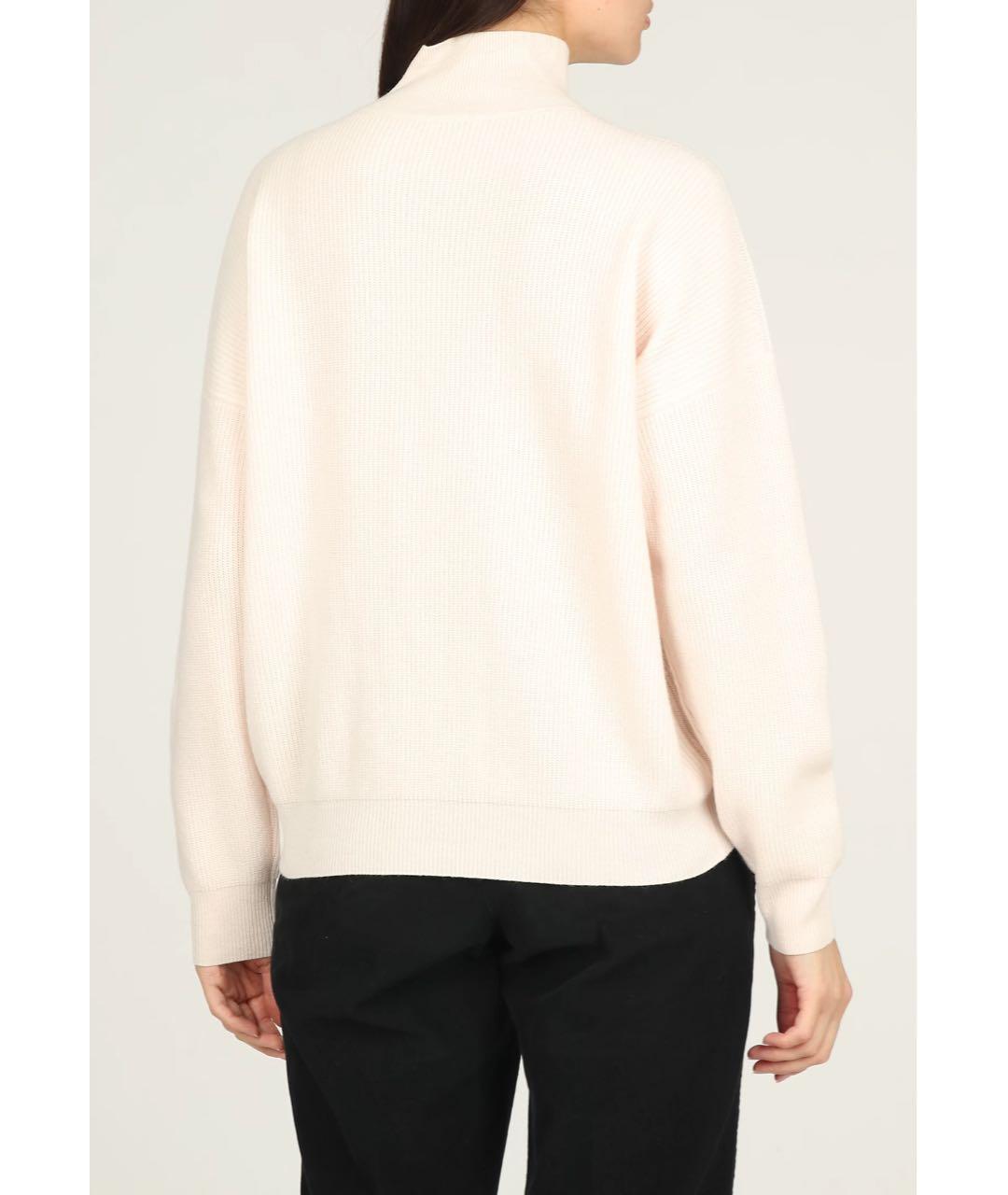 PESERICO Бежевый шерстяной джемпер / свитер, фото 3