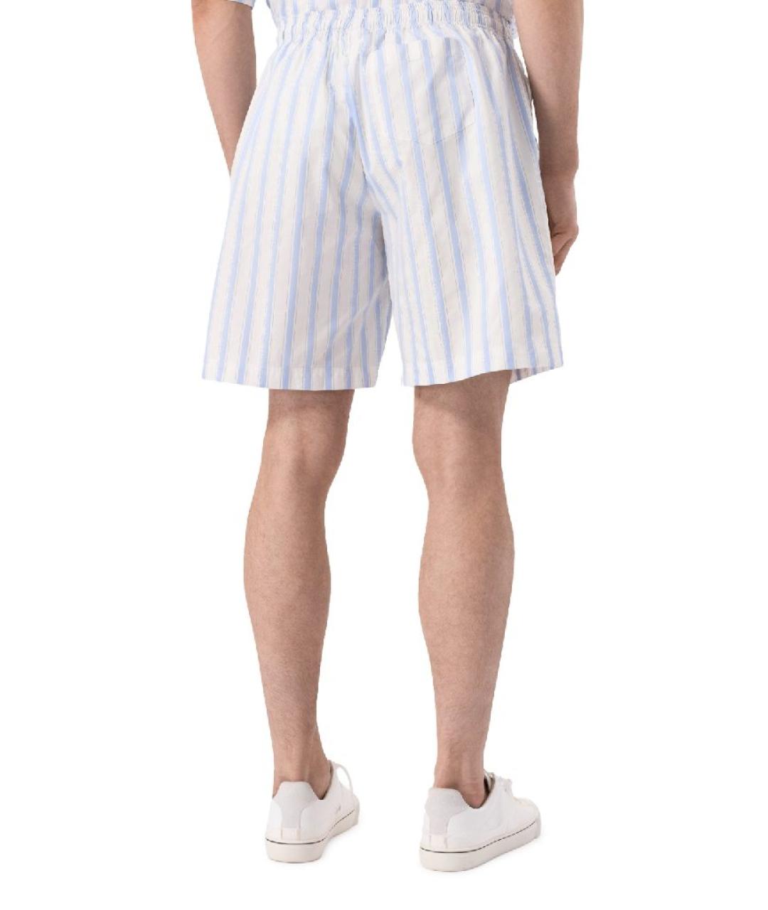 VETEMENTS Белые хлопковые шорты, фото 6