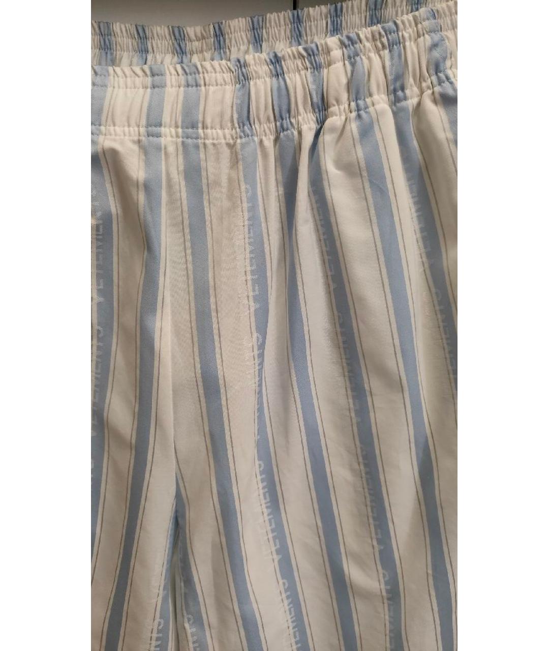 VETEMENTS Белые хлопковые шорты, фото 4