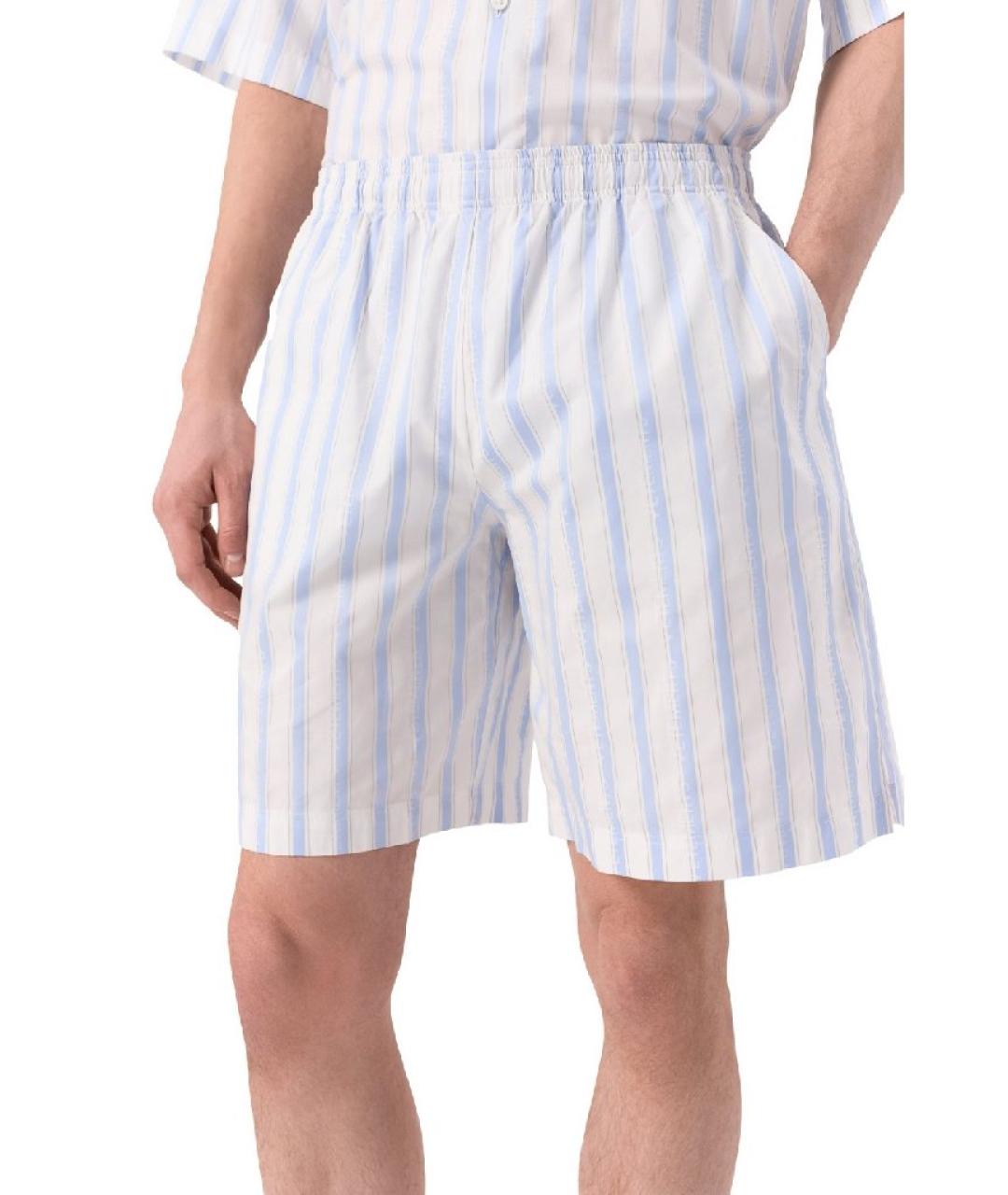 VETEMENTS Белые хлопковые шорты, фото 5