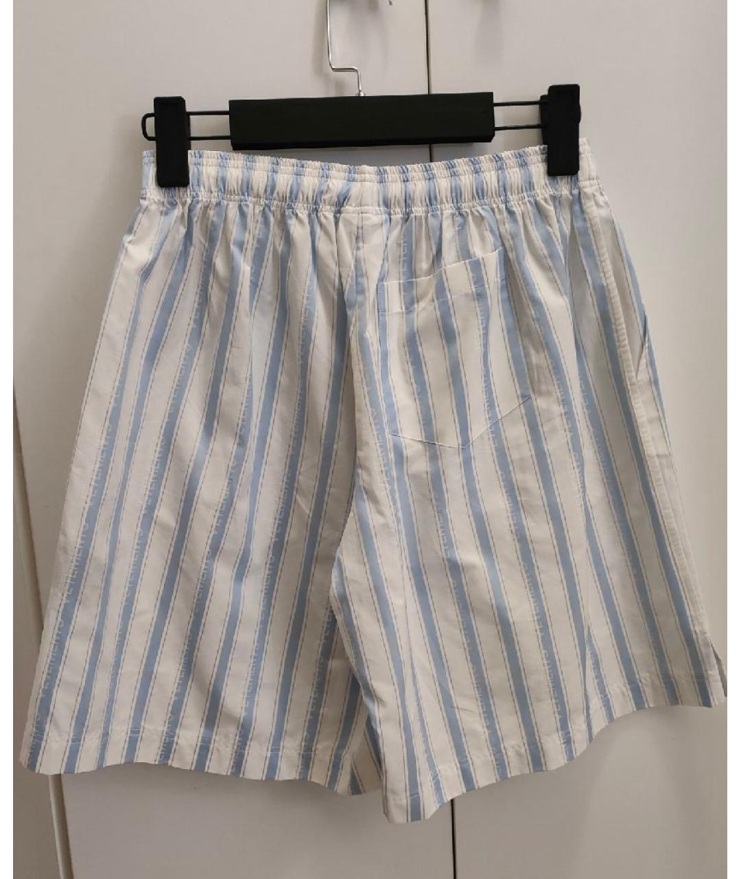 VETEMENTS Белые хлопковые шорты, фото 2