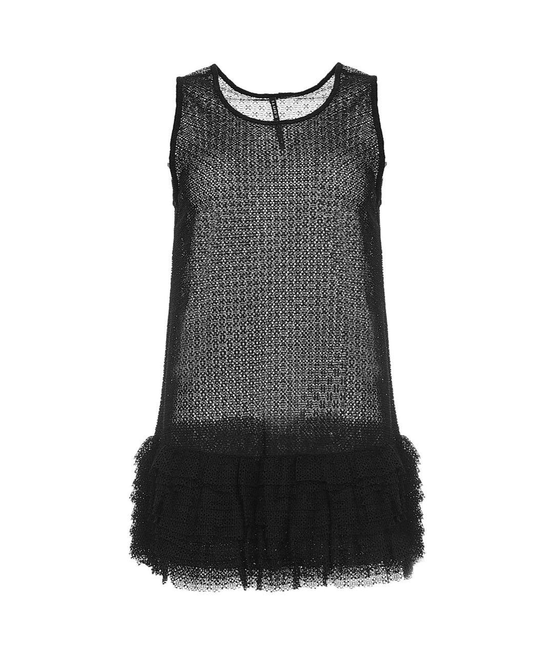 LIVIANA CONTI Черная полиамидовая майка, фото 8