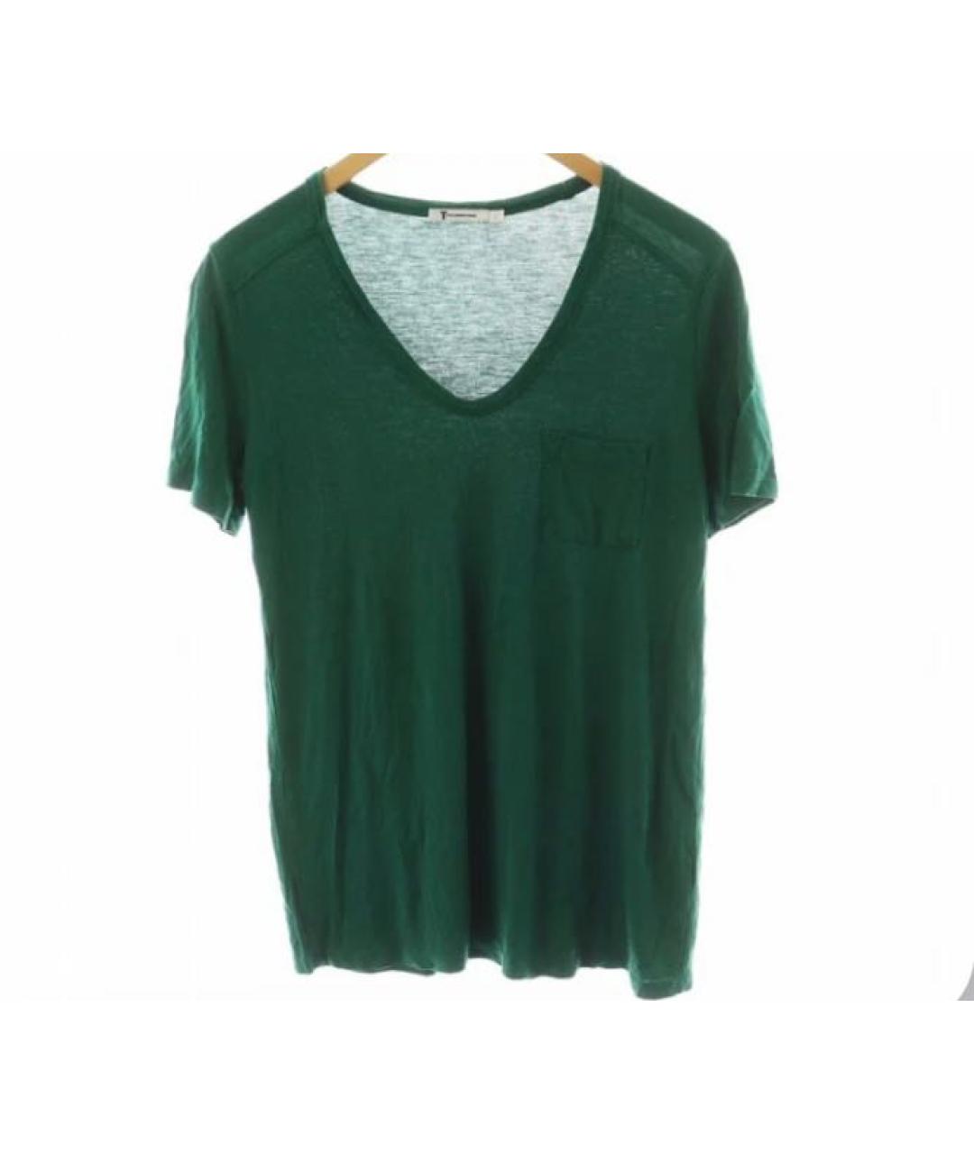 ALEXANDER WANG Зеленая майка, фото 9