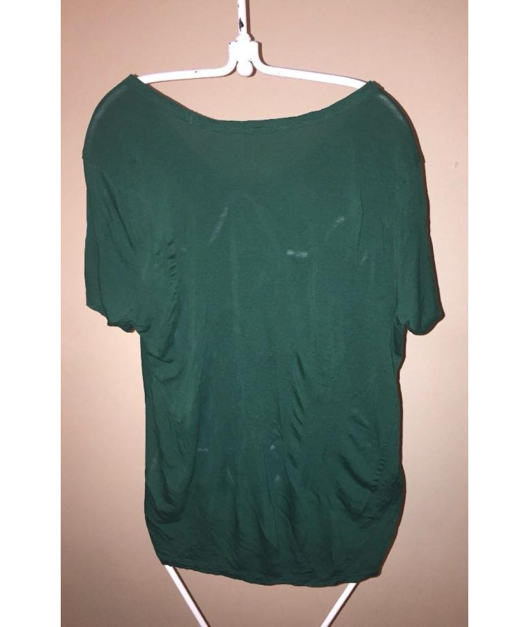 ALEXANDER WANG Зеленая майка, фото 6