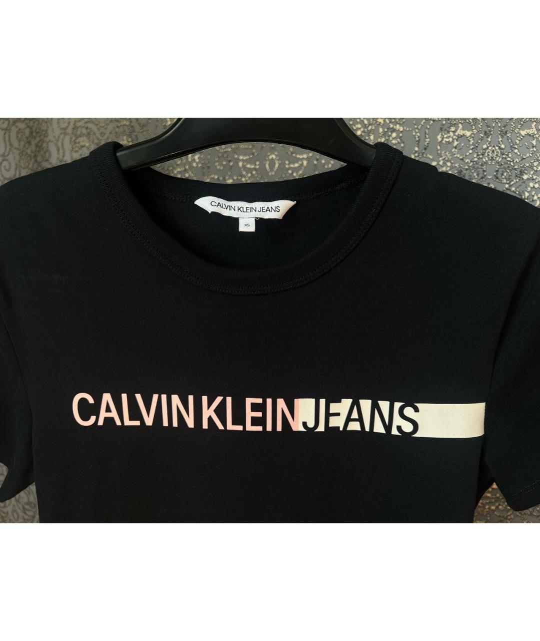 CALVIN KLEIN Черный хлопковый спортивные костюмы, фото 3