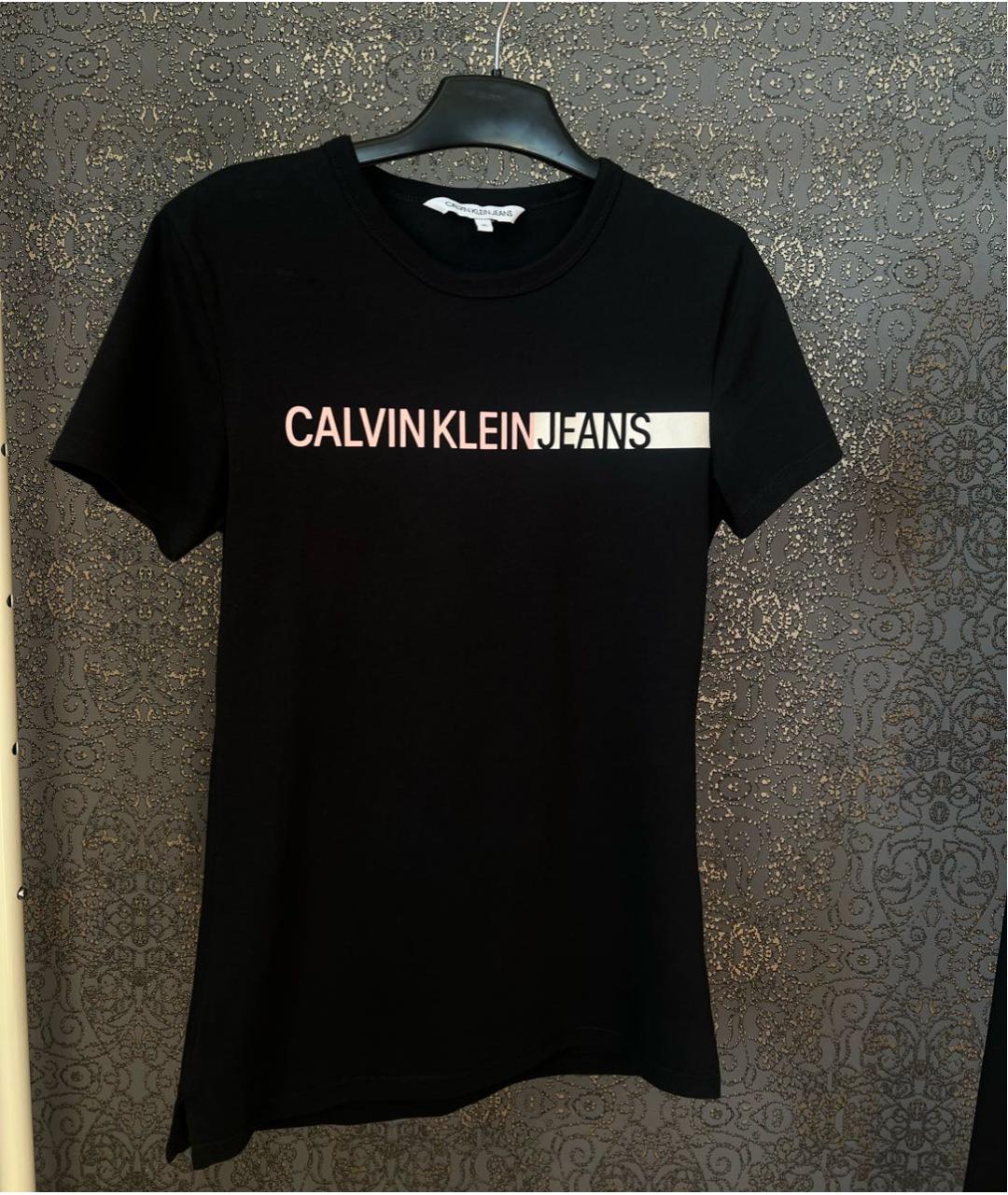 CALVIN KLEIN Черный хлопковый спортивные костюмы, фото 2