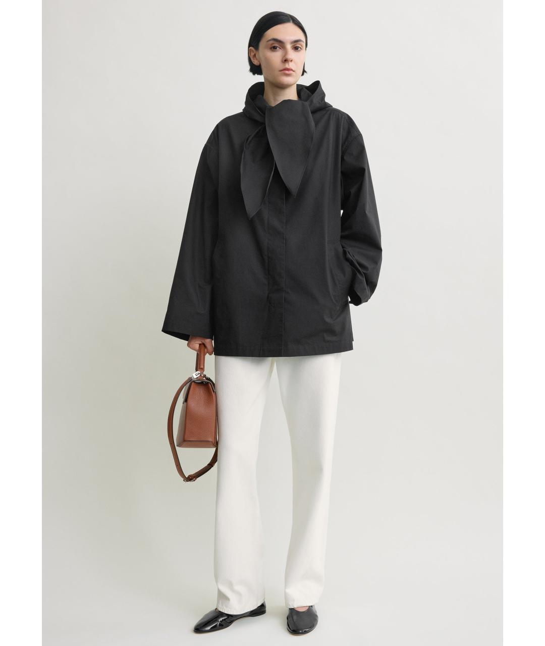 TOTEME Черная хлопковая куртка, фото 2