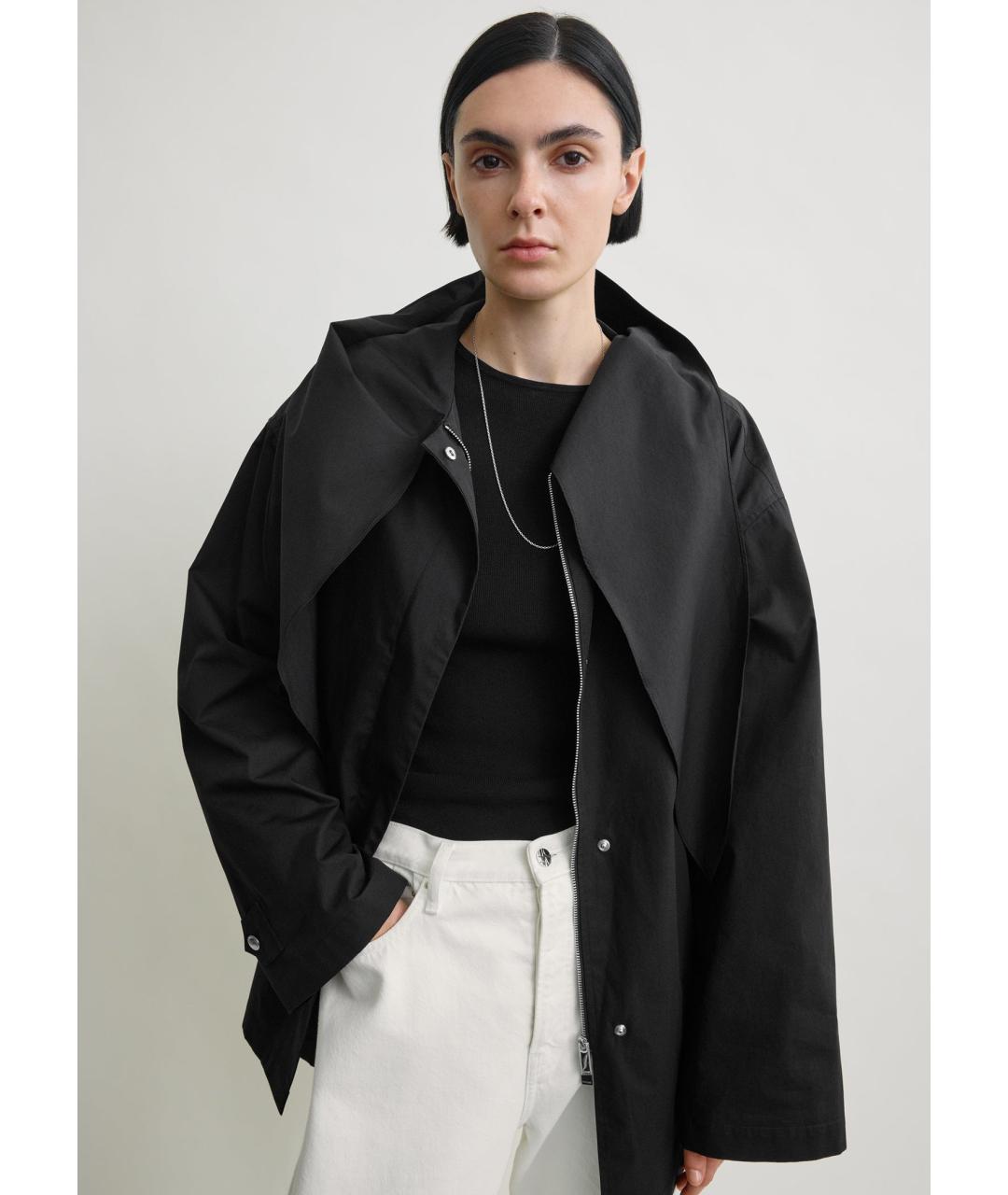 TOTEME Черная хлопковая куртка, фото 5