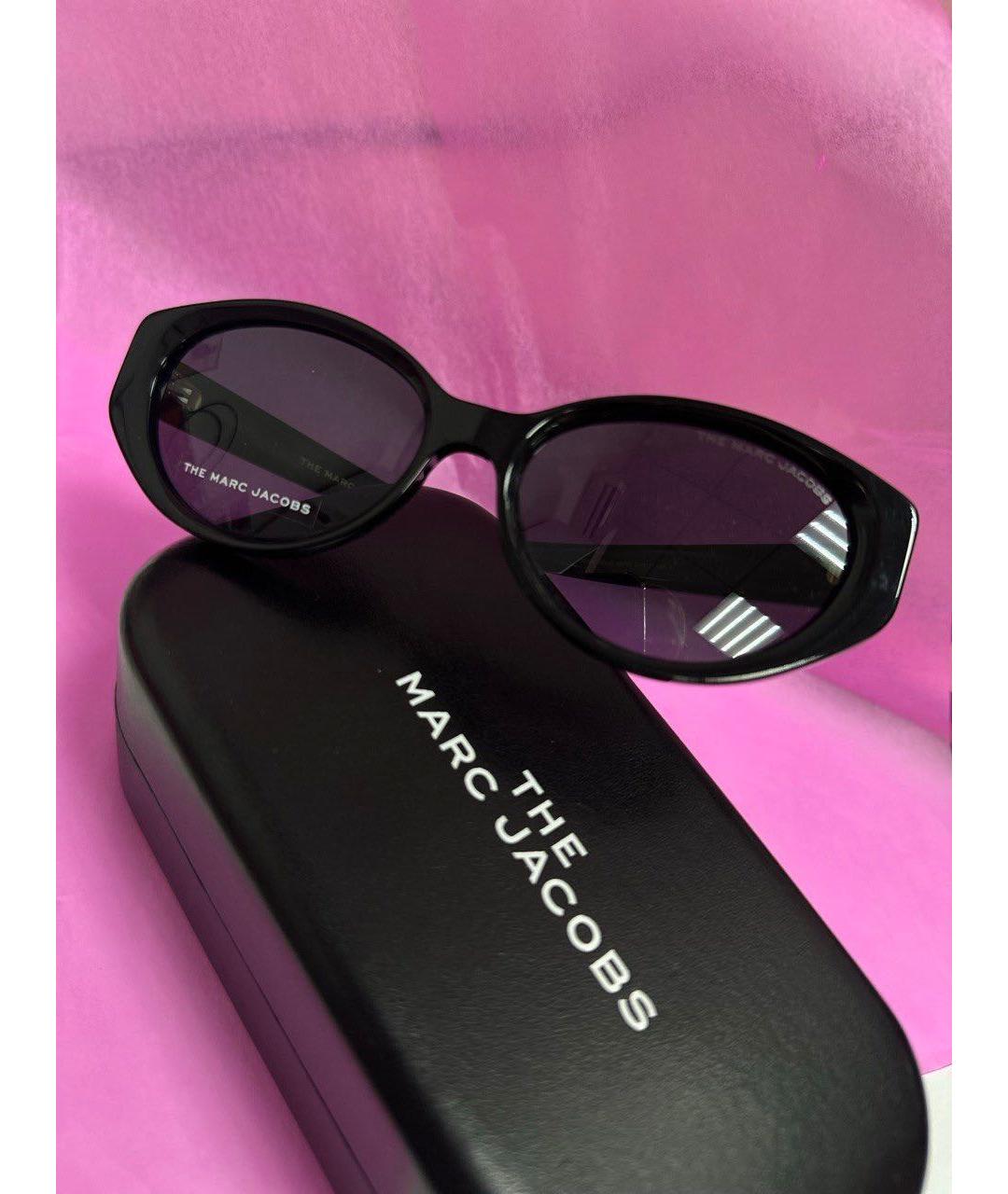 MARC JACOBS Черные пластиковые солнцезащитные очки, фото 5