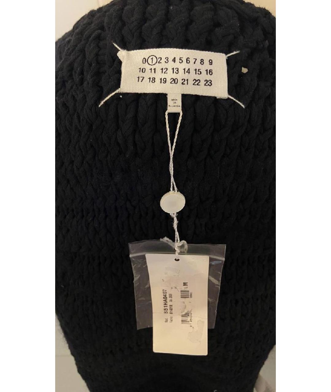 MAISON MARGIELA Черная шерстяная жилетка, фото 3