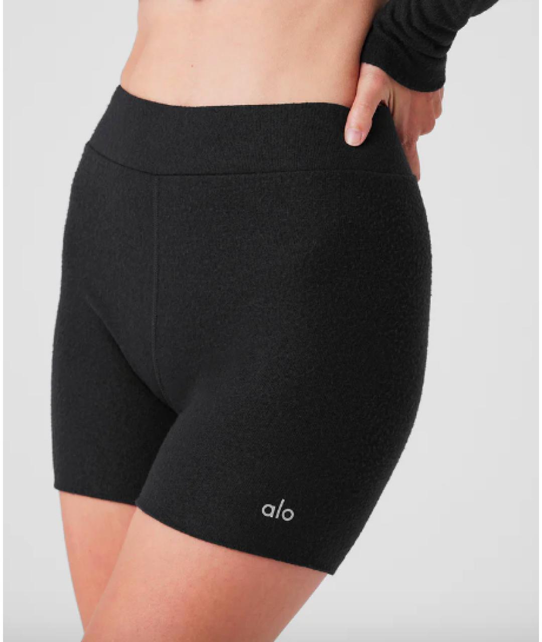 ALO YOGA Черные шорты, фото 5