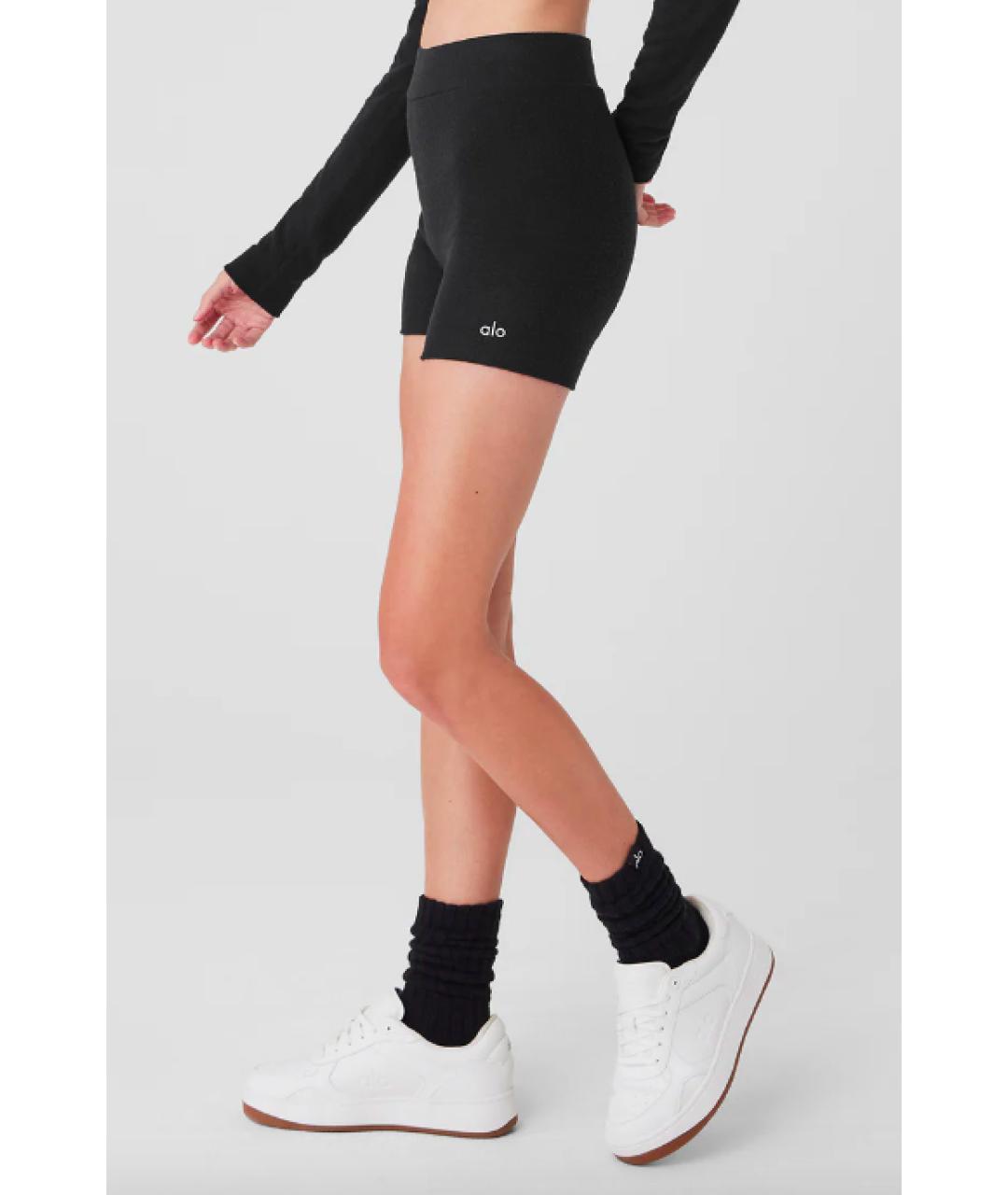 ALO YOGA Черные шорты, фото 3