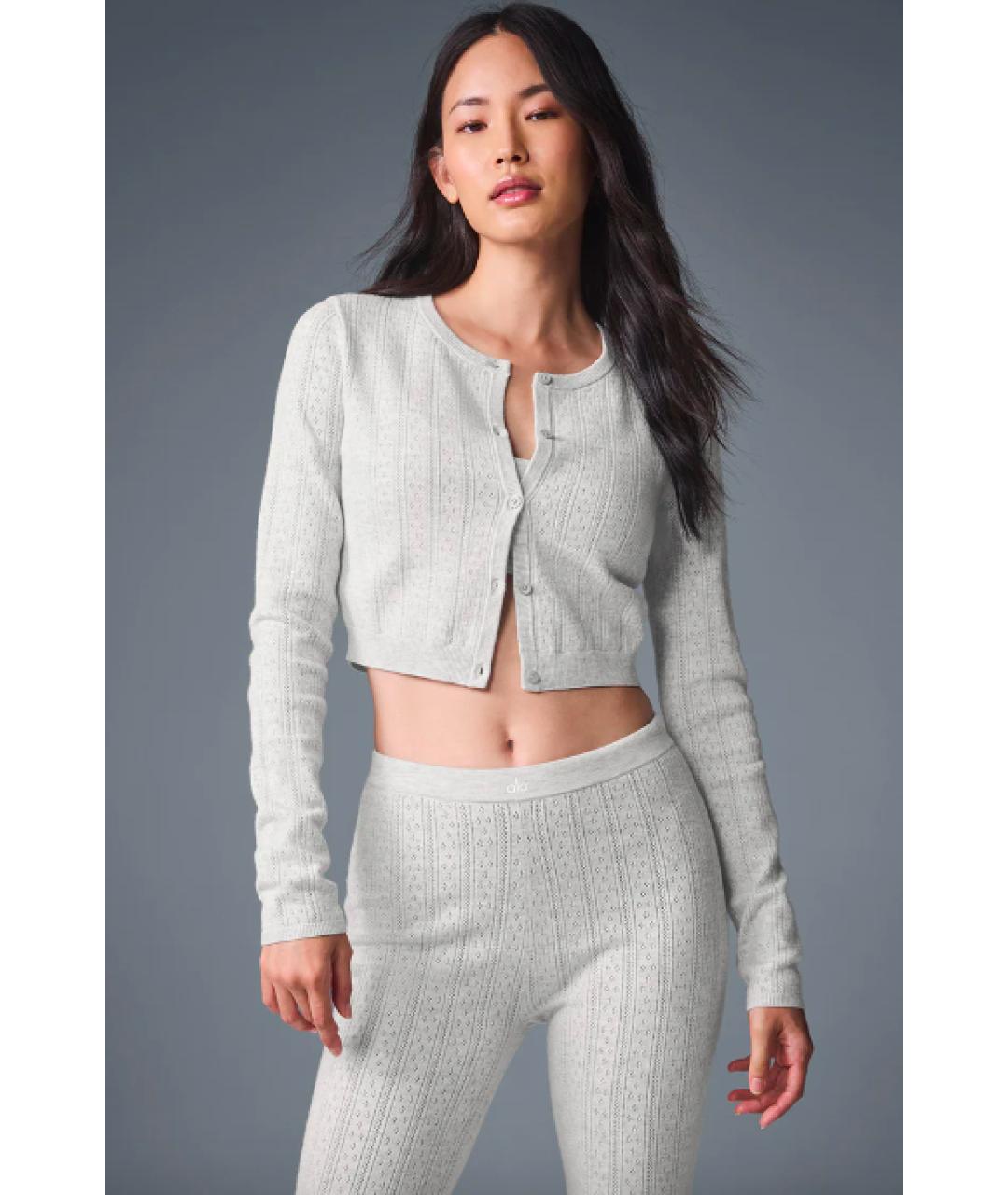 ALO YOGA Серый кардиган, фото 8
