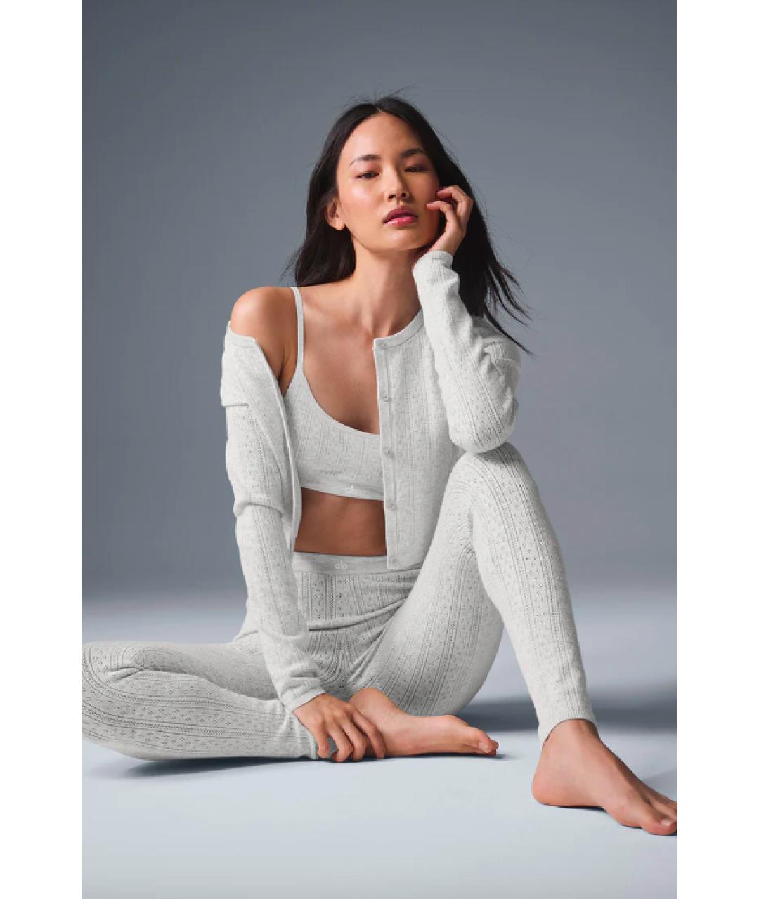 ALO YOGA Серый кардиган, фото 6