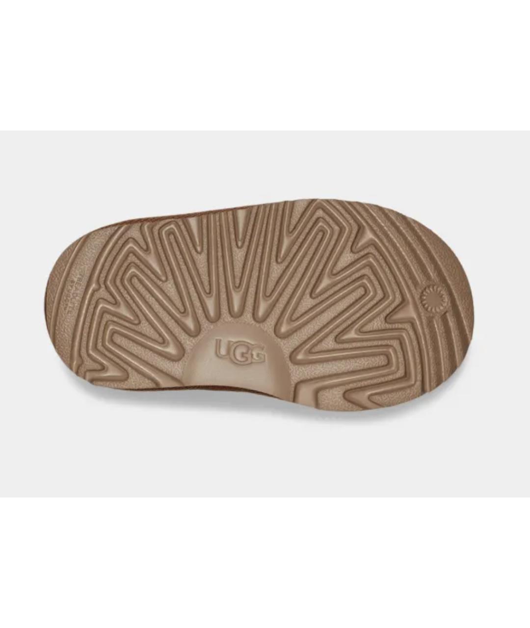 UGG AUSTRALIA Коричневые замшевые сапоги, фото 6