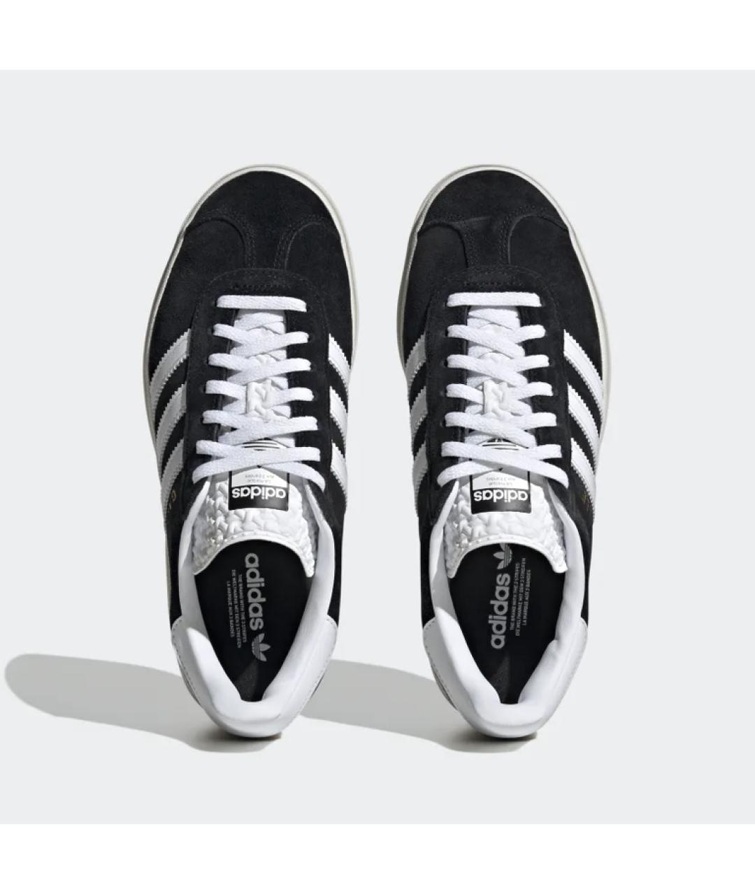 ADIDAS Черные замшевые кеды, фото 6