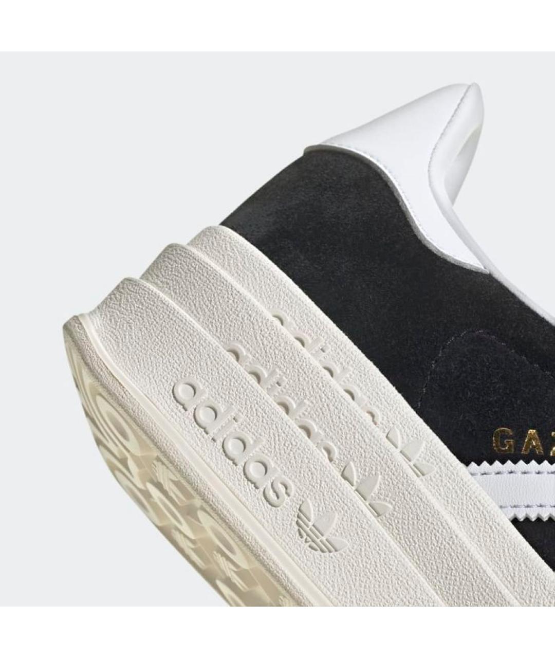 ADIDAS Черные замшевые кеды, фото 9