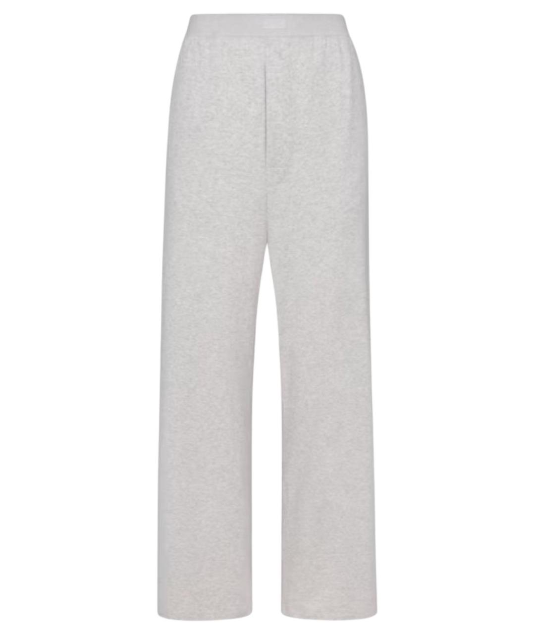 SKIMS Серые прямые брюки, фото 1