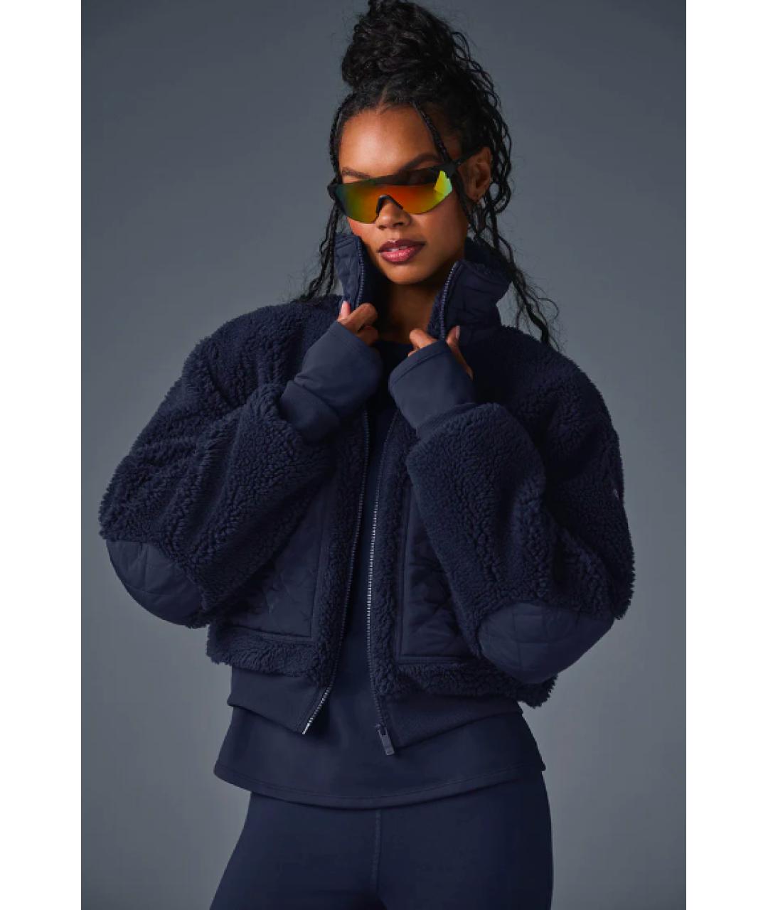 ALO YOGA Темно-синяя куртка, фото 2