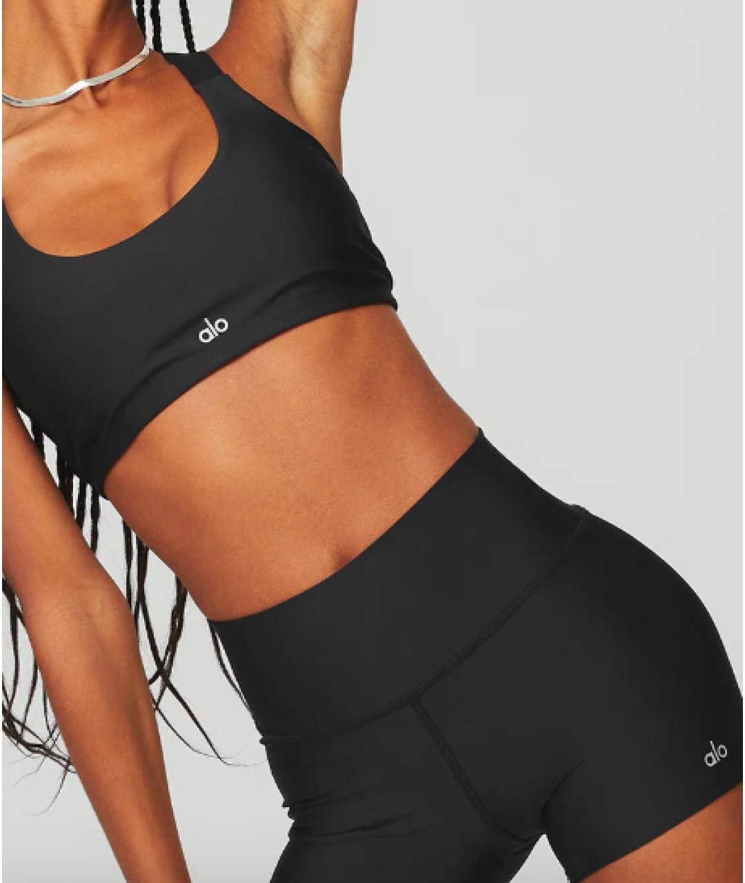 ALO YOGA Черные шорты, фото 2