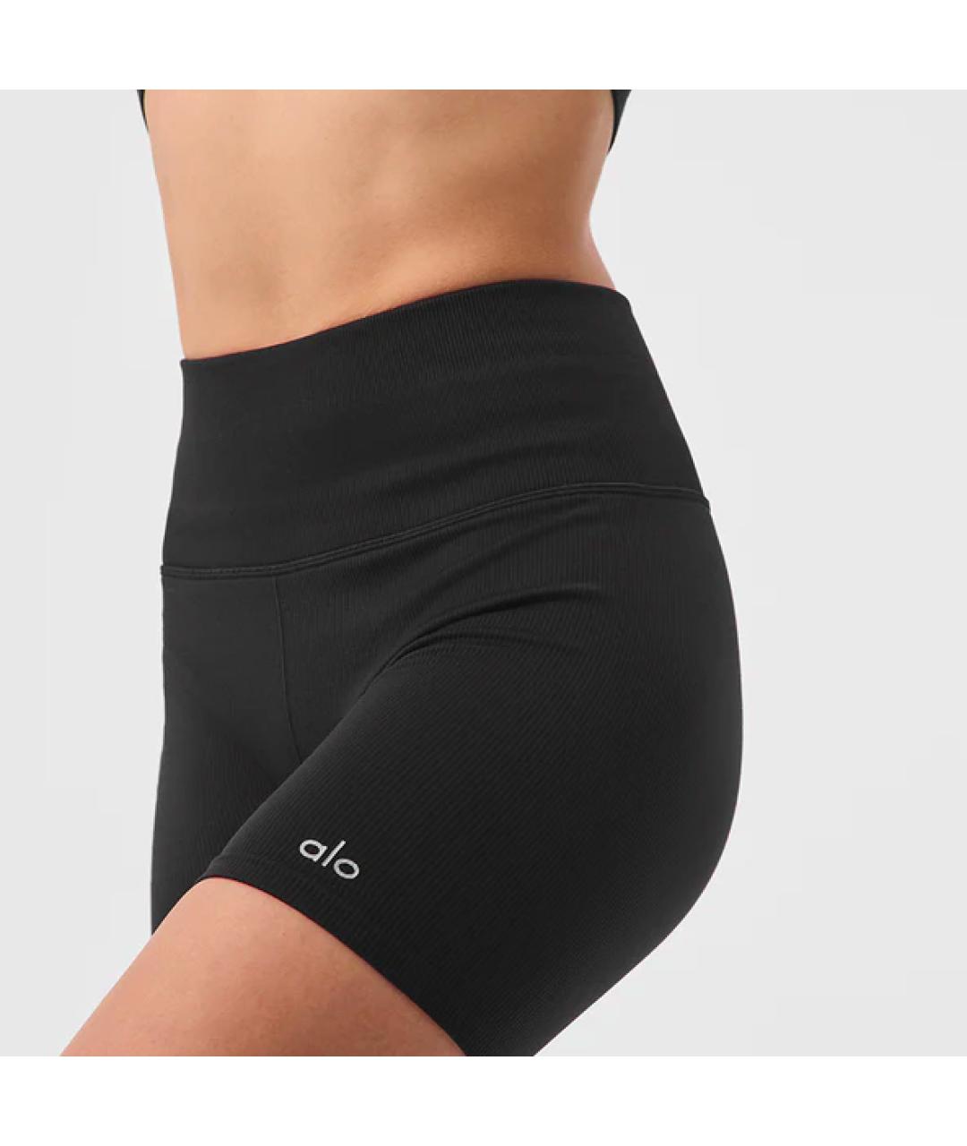 ALO YOGA Черные шорты, фото 2
