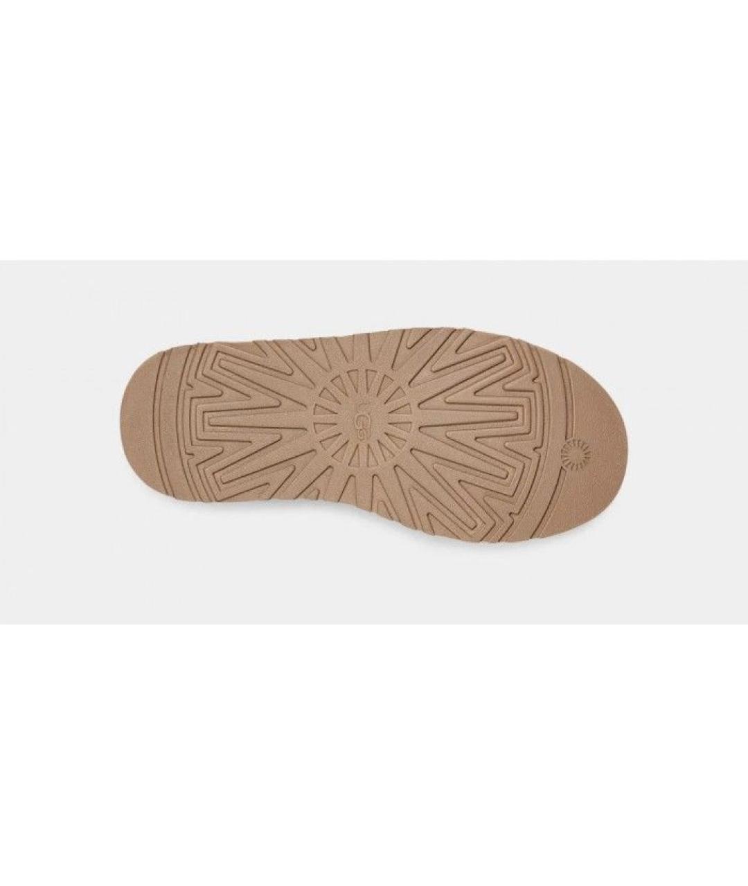 UGG AUSTRALIA Коричневые замшевые сапоги, фото 5