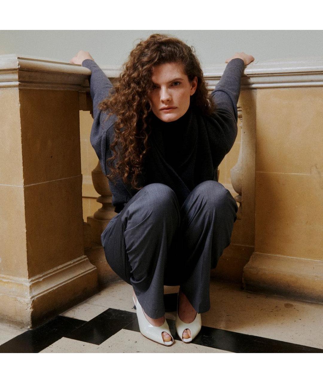 NEOUS Бежевые туфли из лакированной кожи, фото 8