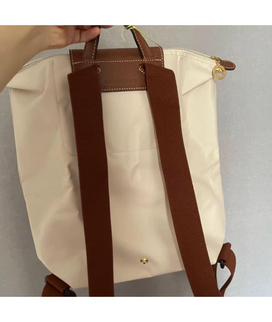 LONGCHAMP Бежевый рюкзак, фото 3