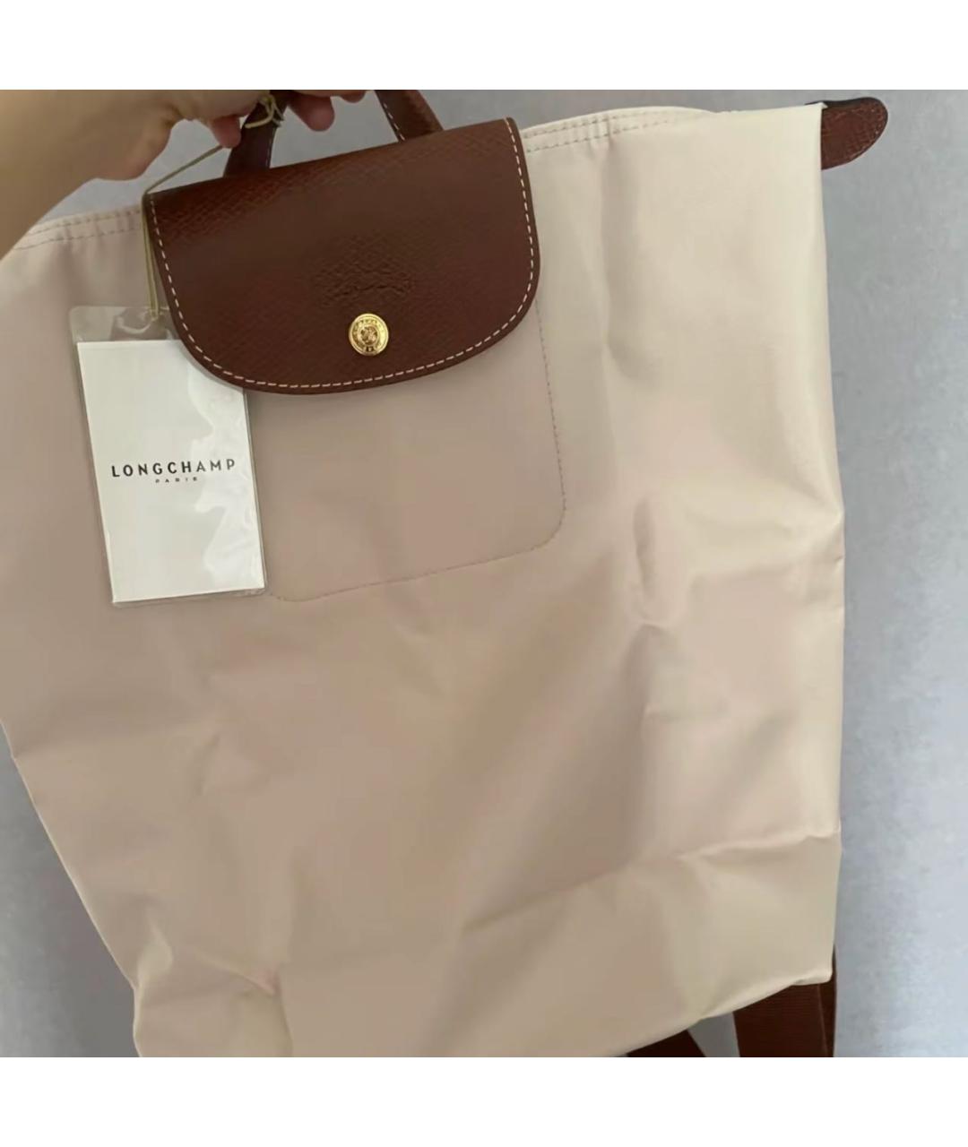 LONGCHAMP Бежевый рюкзак, фото 2