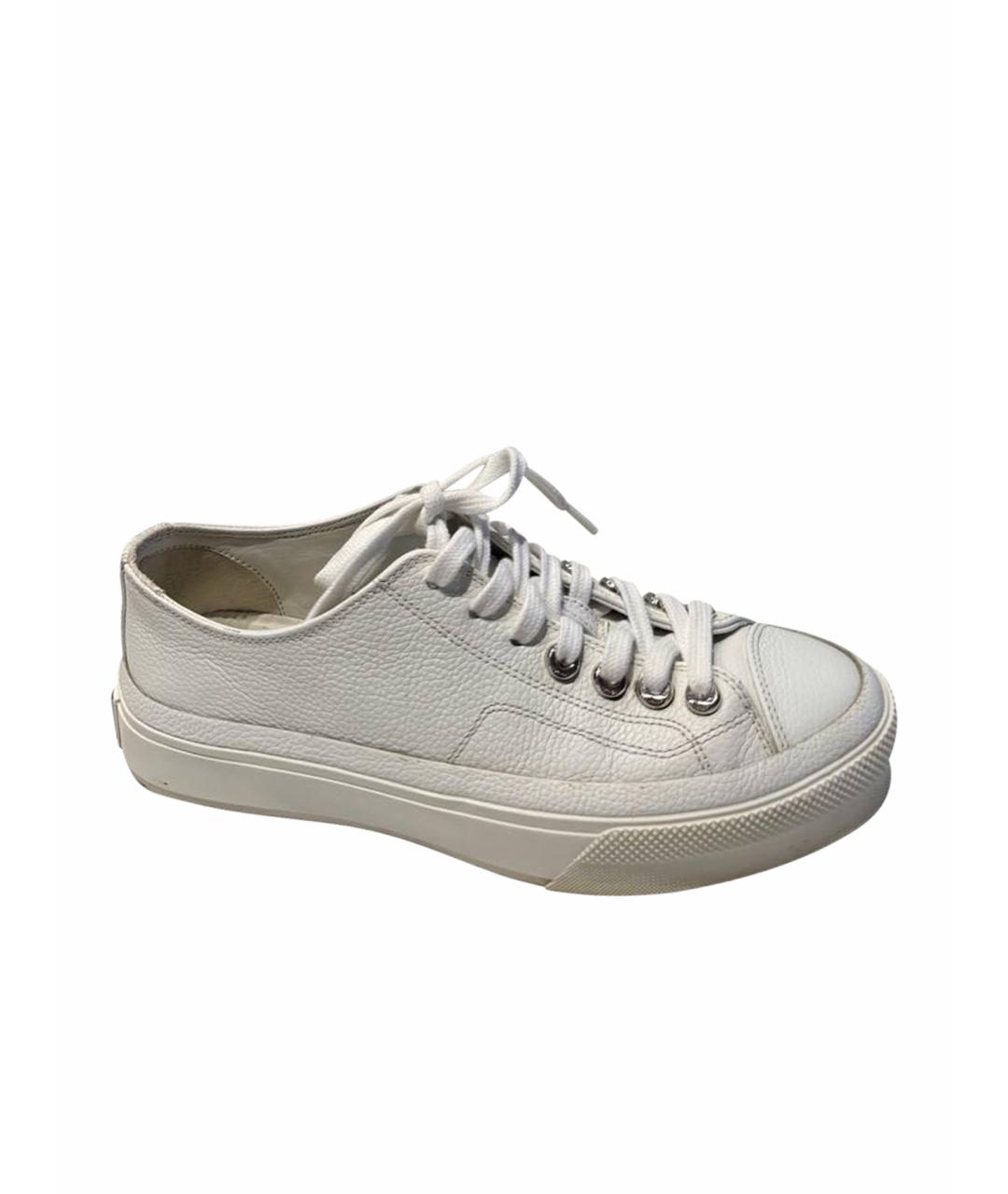 GIVENCHY Белые кожаные кеды, фото 1