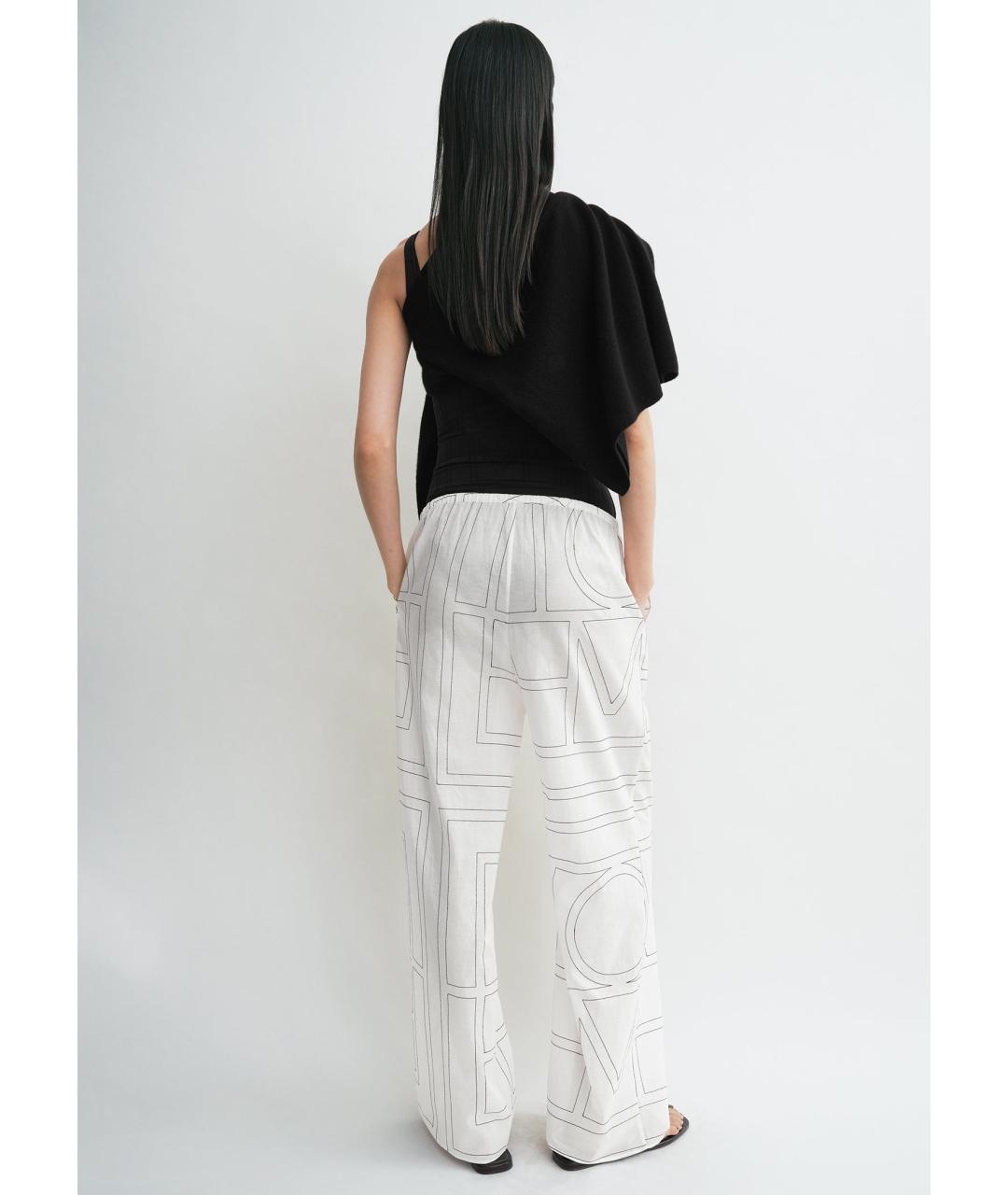 TOTEME Белая хлопковая пижама, фото 5