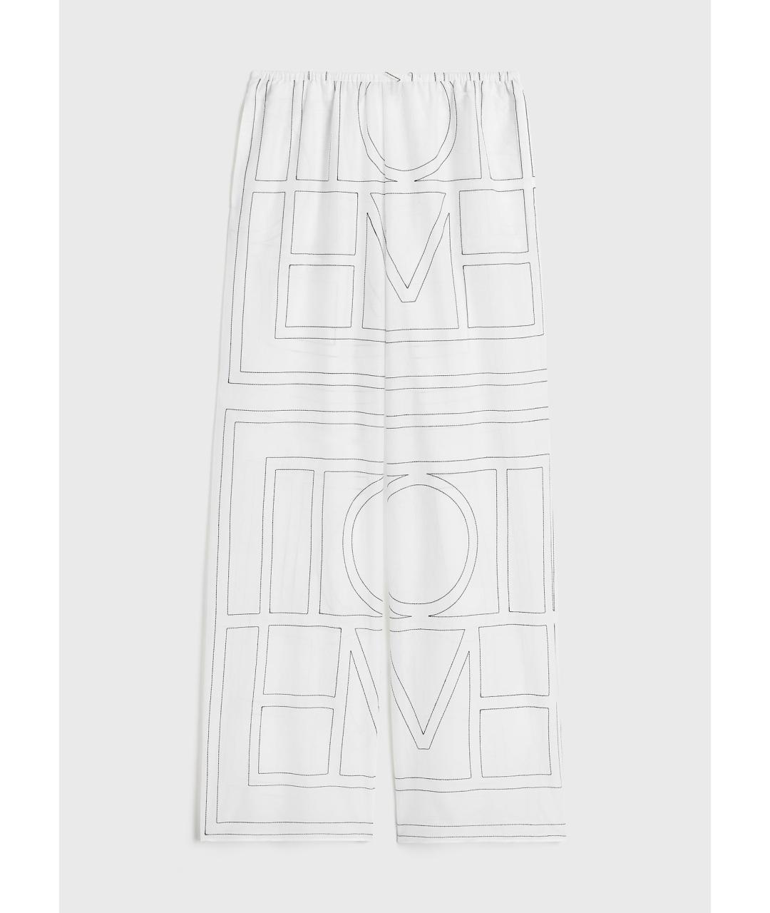 TOTEME Белая хлопковая пижама, фото 6