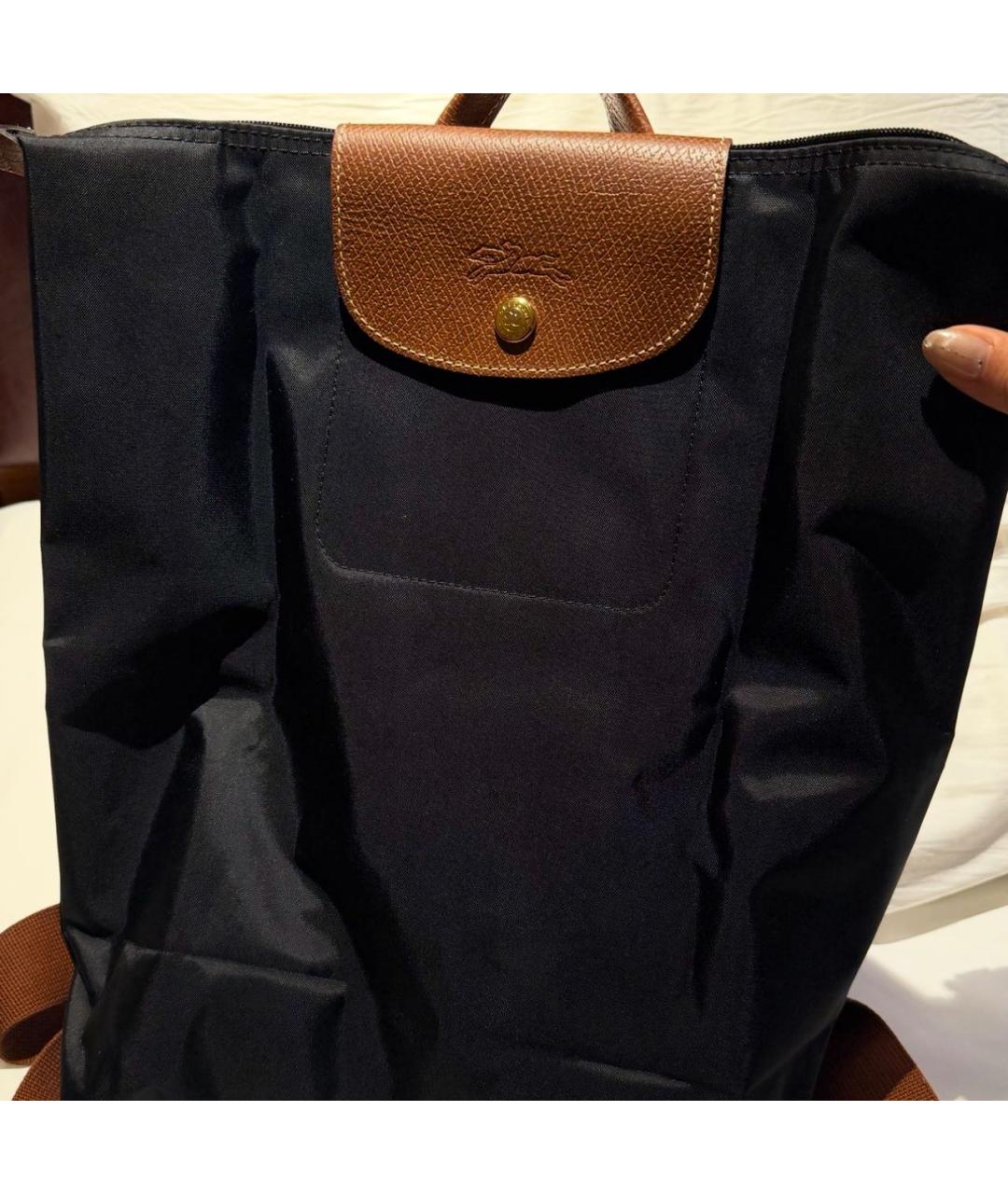 LONGCHAMP Черный рюкзак, фото 2