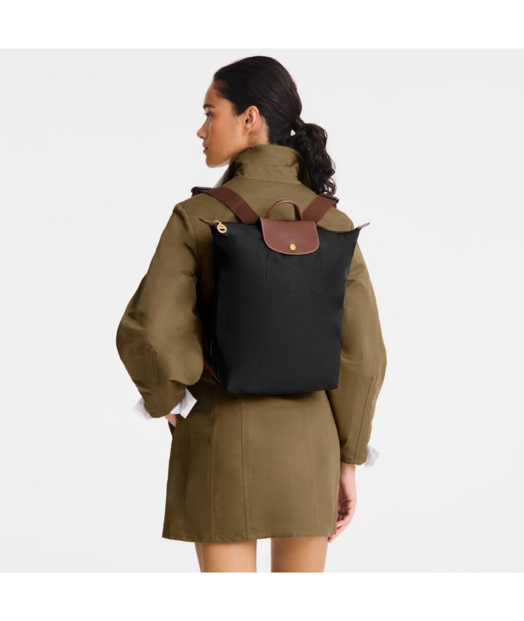 LONGCHAMP Черный рюкзак, фото 4