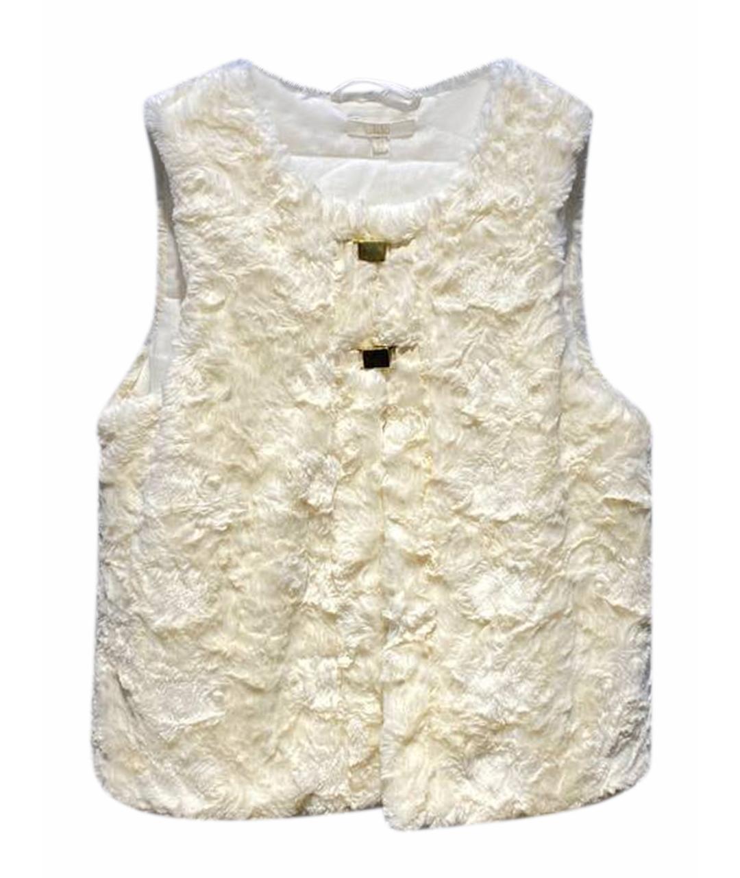 CHLOE Бежевый полиэстеровый жакет / жилет, фото 1